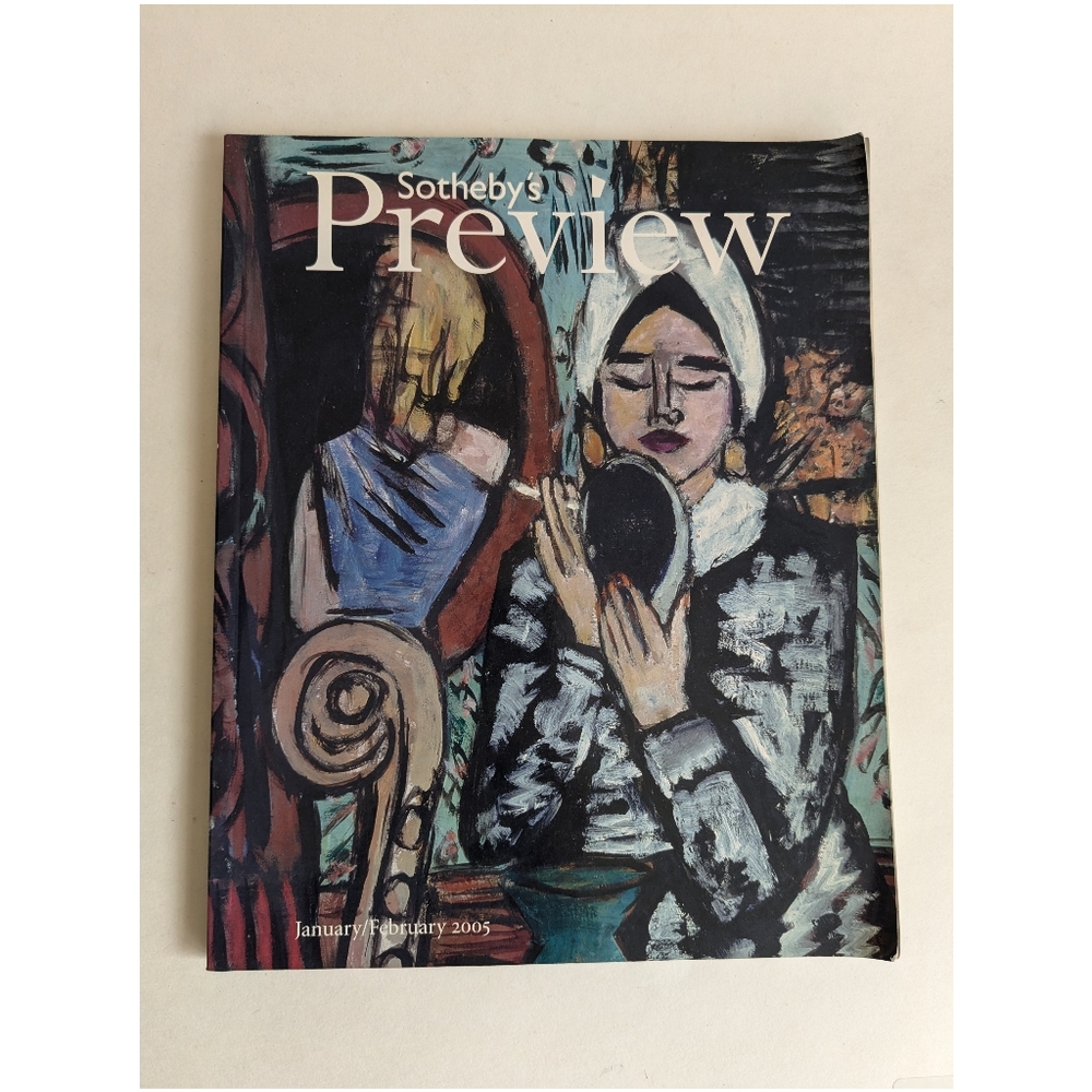 Sotheby's Preview January/February 2005 art book